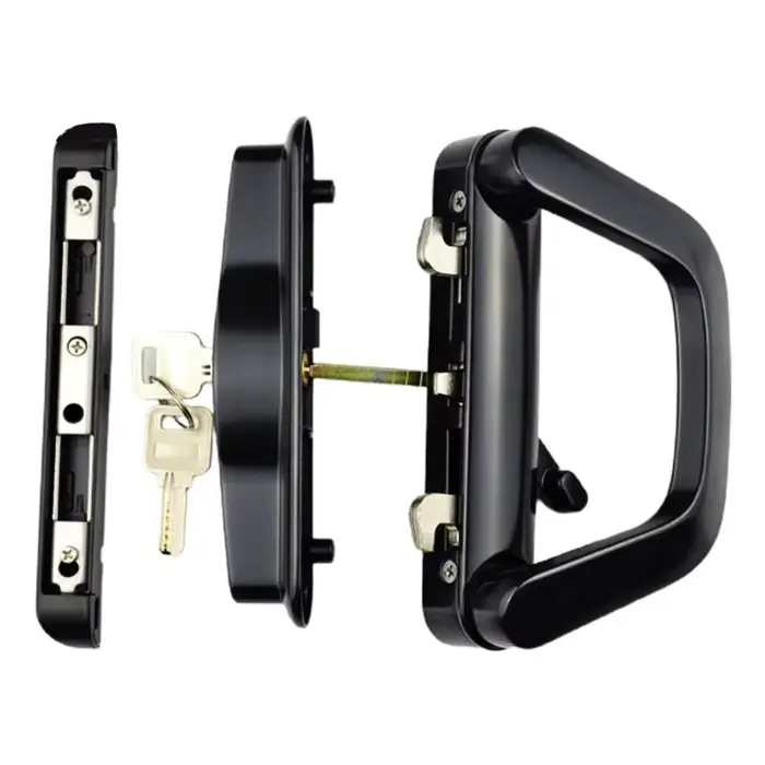 Poignée de porte de remplacement moulée sous pression pour portes coulissantes