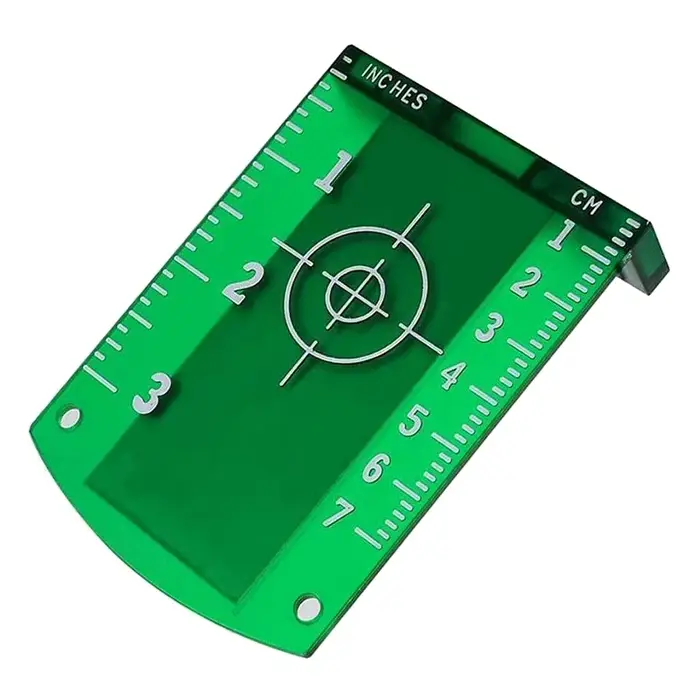 Nouvelle plaque de cible laser 10cmx7cm pour niveaux