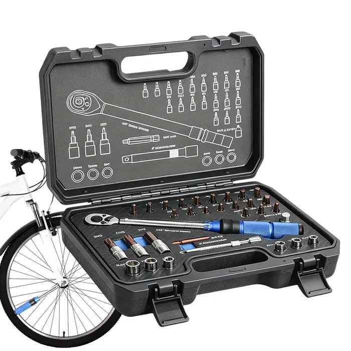 Jeu de clés dynamométriques pour moto de 1/4 pouce
