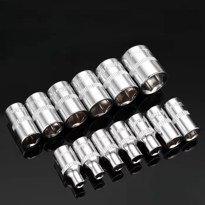 Jeu de clés à douille 1/4 "