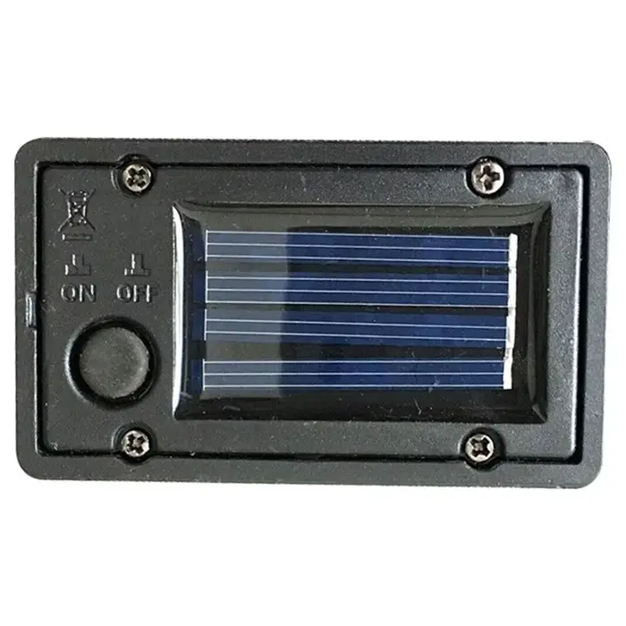 Boîtes de rangement à batterie solaire pour bricolage, couvercle d'éclairage, zones de remplacement,