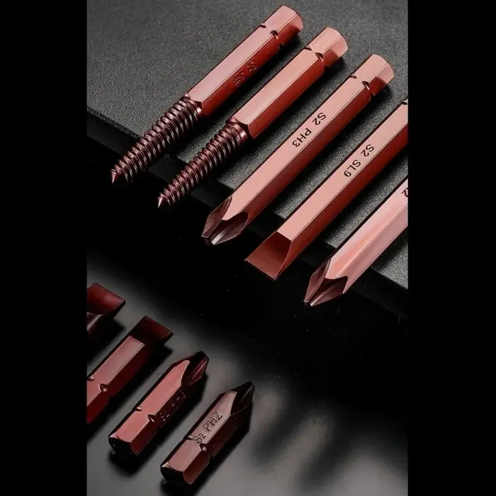 G6KF 12 pièces Impact Ridule Set Alloy Steel Home Tool d'outil maintenance adaptée à suppression san