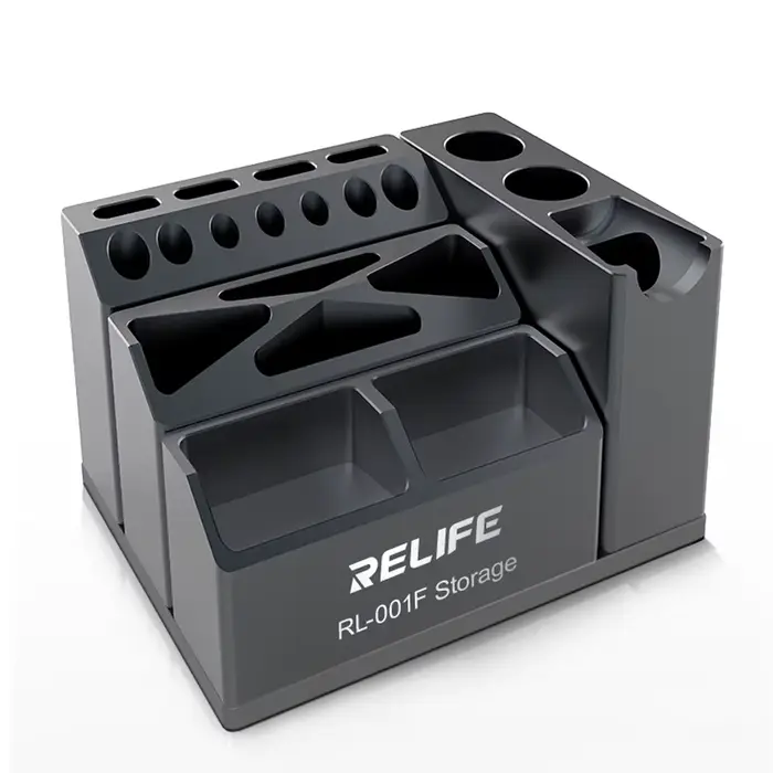 Relife – boîte de rangement combinée multifonctionnelle en aluminium, organisateur de pièces de vis,