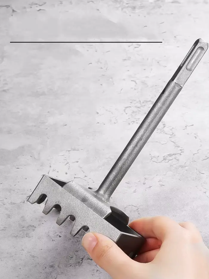 Coupe-trou carré pour boîte électrique