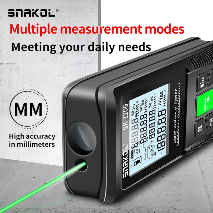 Snakol télémètre Laser vert 50m 70m 100m 120m
