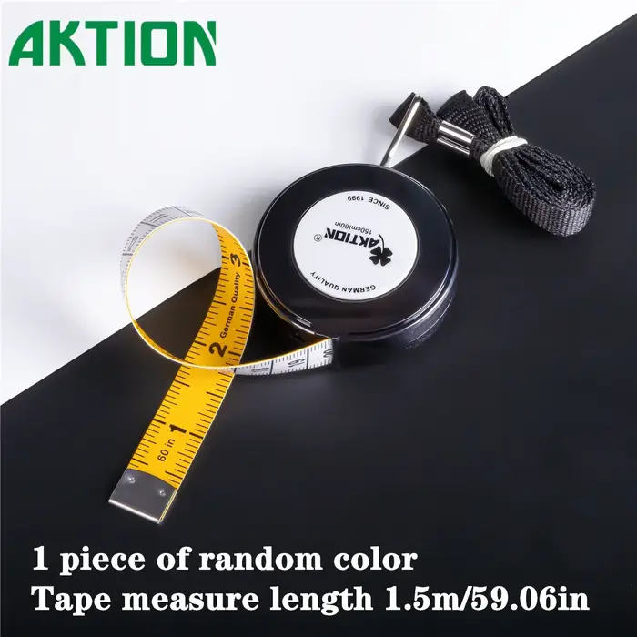 AKTION – ruban à mesurer rétractable à double échelle