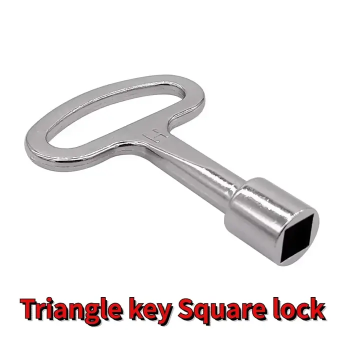 Clé triangulaire, clé carrée