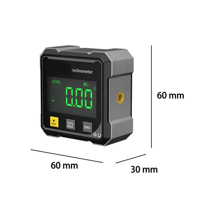 Inclinomètre laser magnétique