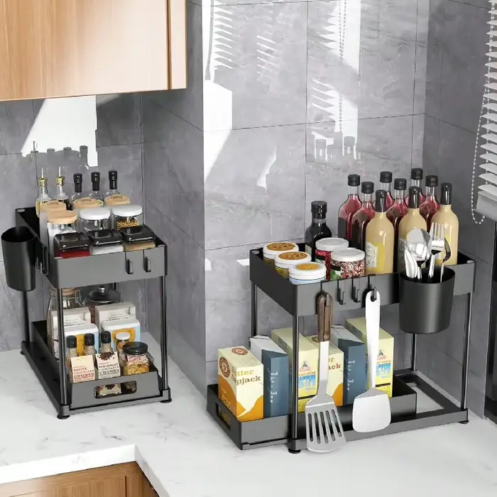 1 organisateur de rangement sous évier