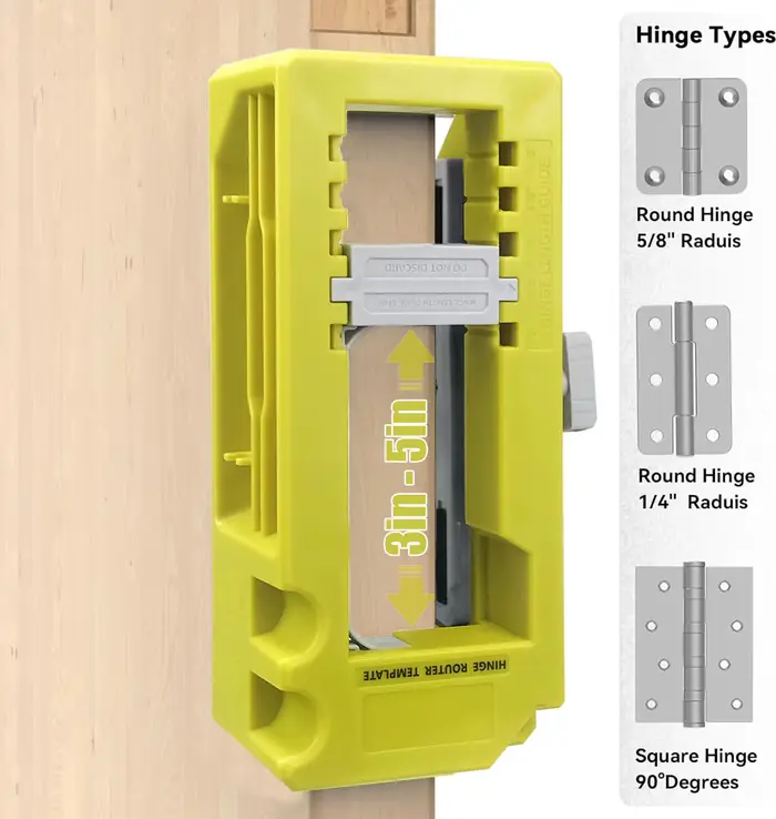 Kit de gabarit d'installation de serrures à charnière