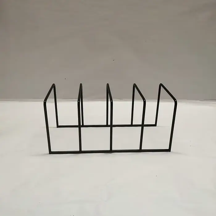 Livre de rangement de bureau en fer noir