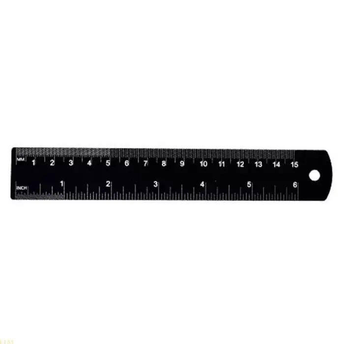 U13A Aluminium Ruler Precisions Mesure Tool Tool Clear Scale pour mesure quotidienne
