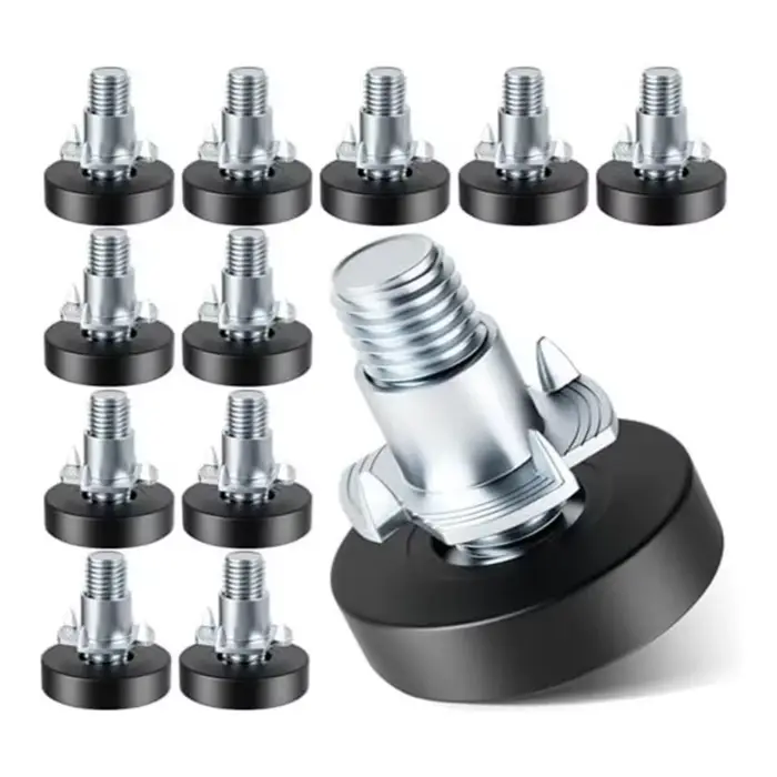 8PCS Gifts Adjustable Furniture Leveling Feet Furniture Levelers Hardware Tools Leg Levelers Table F