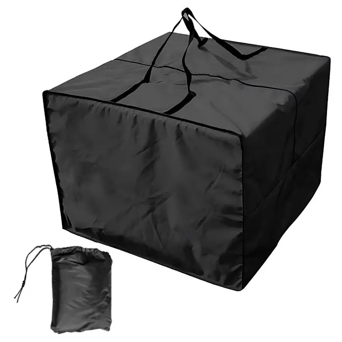 Carré ​   Sac de rangement de protection ​   Boîte de rangement domestique Oxford Clot 32x32x24 pouc