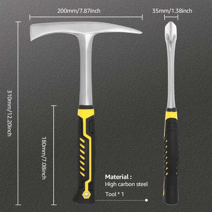 Marteau à écailler de poids de tête de 14oz
