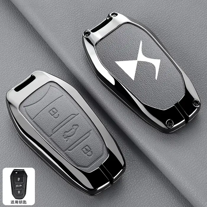 Étui en cuir pour clé de voiture, pour DS DS3 DS5 DS6 DS7 DS9 Peugeot Energy DS4 Dias, protecteur, p