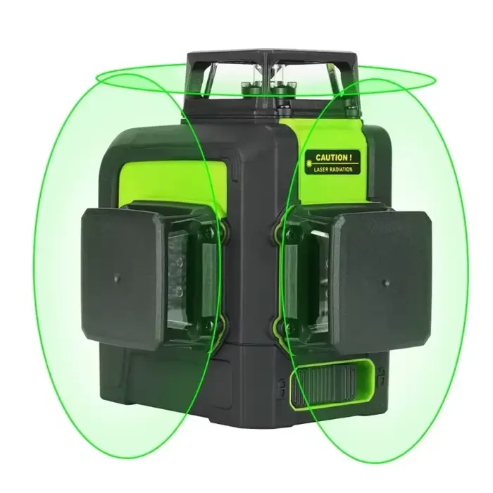 SNDWAY niveau Laser 12 lignes verticale horizontale haute précision automatique auto-nivelant 360 degrés rotatif croix faisceau vert Nivel