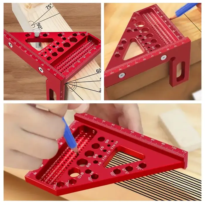Règle de mesure multi-angle 3D