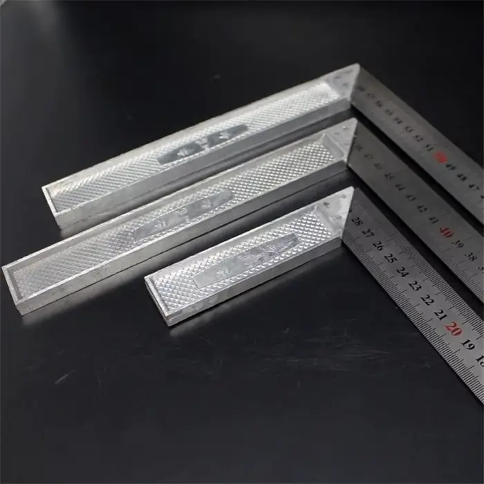 Poignée en aluminium de 250/300mm avec échelle en acier inoxydable