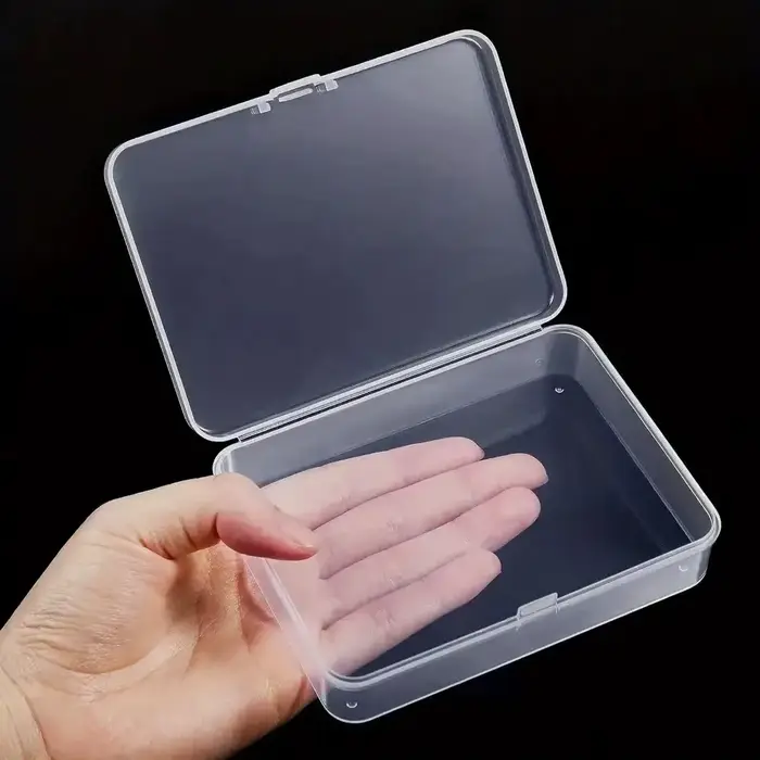 Boîtes de rangement en plastique avec couvercles sécurisés - Mini organisateurs pour perles