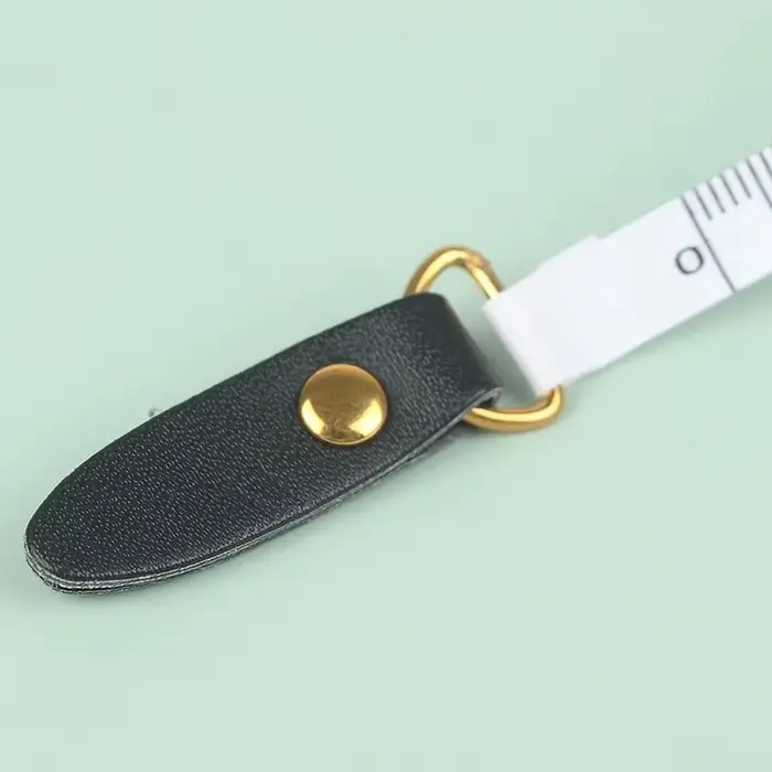 Mini ruban à mesurer rétractable Portable en cuir PU