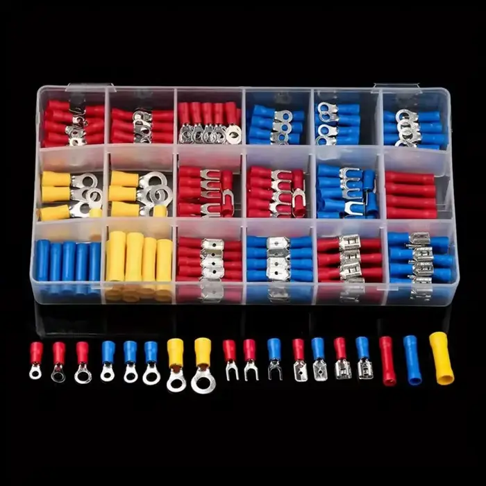 Kit de connecteurs à sertir pour fil électrique en boîte