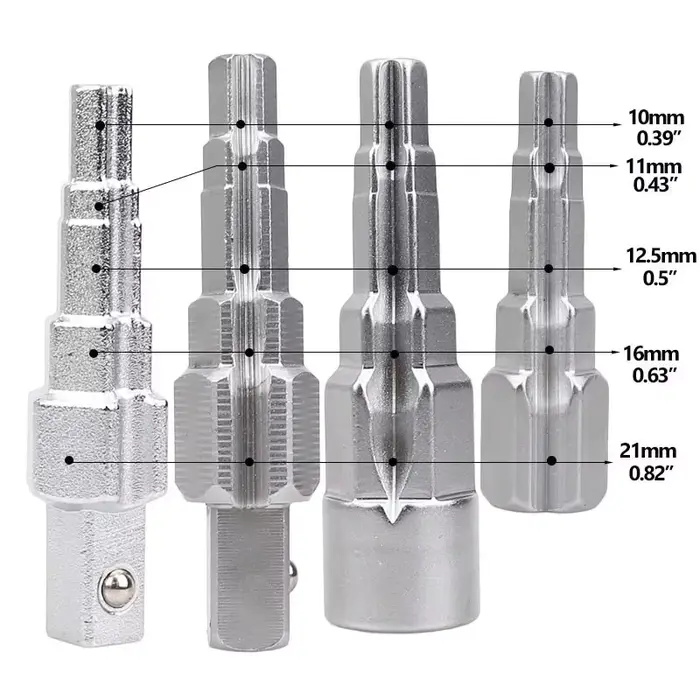 Clé à cliquet en acier au carbone, outil à main de 10 à 21mm, radiateur à tétons Durable, fourniture