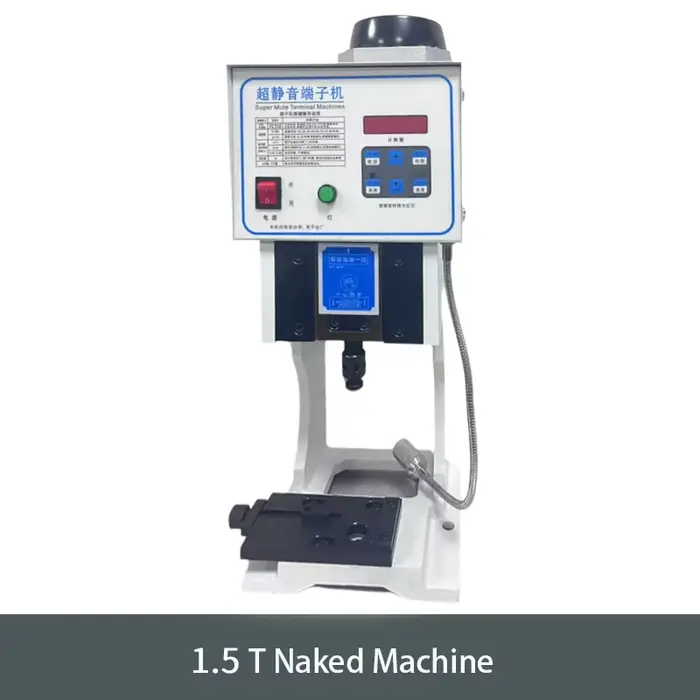Machine à sertir les bornes de fil à faible bruit, outil de sertissage automatique pour câbles plats