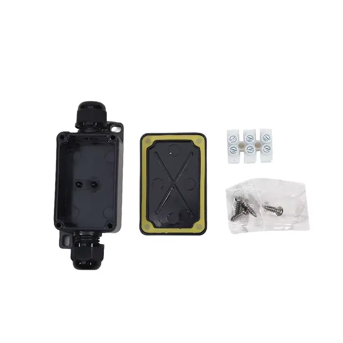 Mini boîte de jonction étanche extérieure câble extérieur en plastique