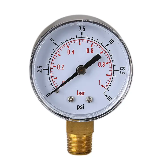 Manomètre Basse Pression pour Carburant et Air Hydraulique