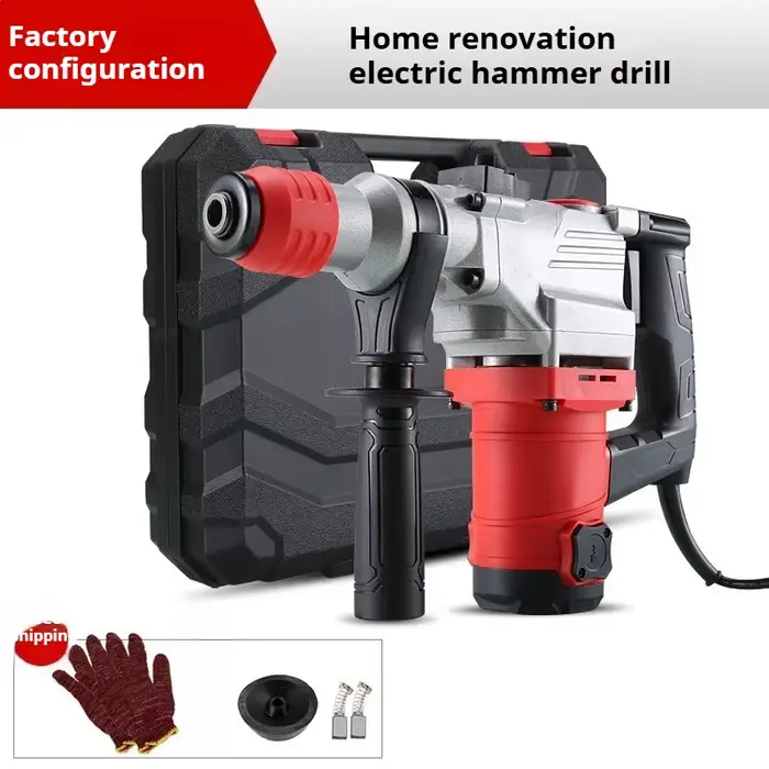 Marteau perforateur électrique multifonctionnel 2200W 220V 3300/min Haute puissance Portable Qualité