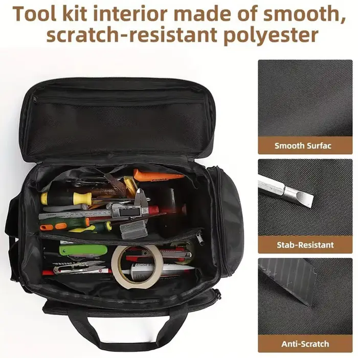 Sac de rangement pour outils de grande capacité