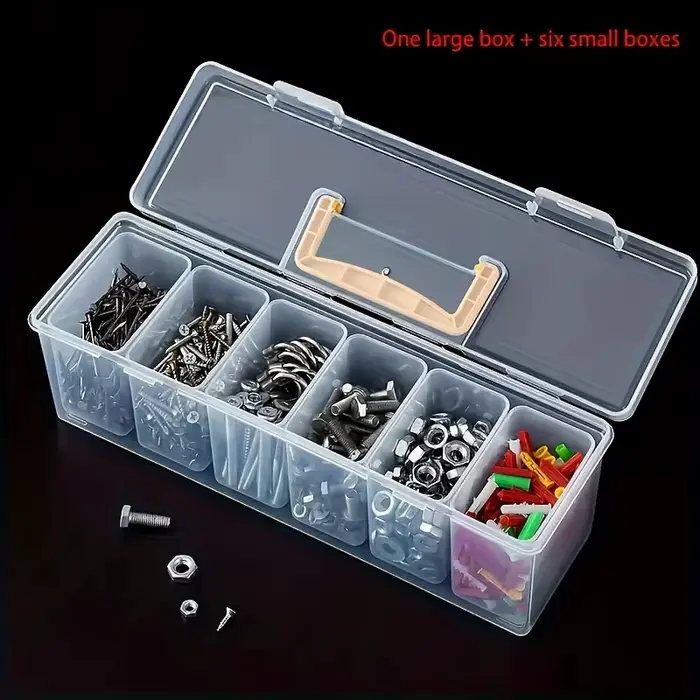 Boîte à outils portable pour quincaillerie