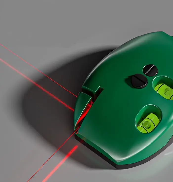 Niveau à bulle électronique à ligne droite