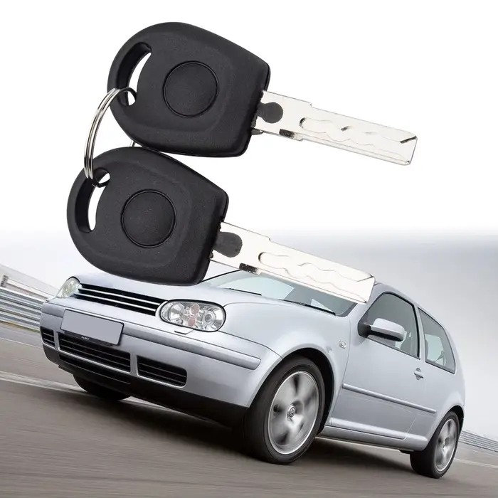 Cylindre de serrure de coffre avec 2 clés 1J6827297G pour Volkswagen Golf GIV Lupo Seat Arosa 1997-2006