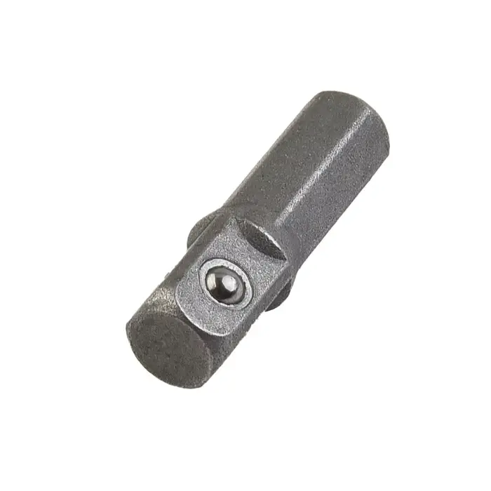 1/4 "entraînement carré à 1/4" douille à percussion à tige hexagonale + 1/4 support d'adaptateur