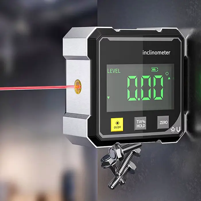 Inclinomètre laser magnétique