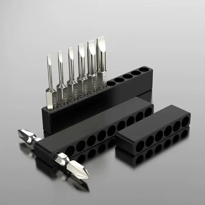 Boîte de rangement pour embouts de tournevis
