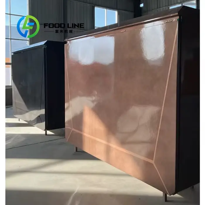 Ensemble de cuisine barbecue modulaire extérieur sur mesure avec réfrigérateur pleine taille et portes de rangement