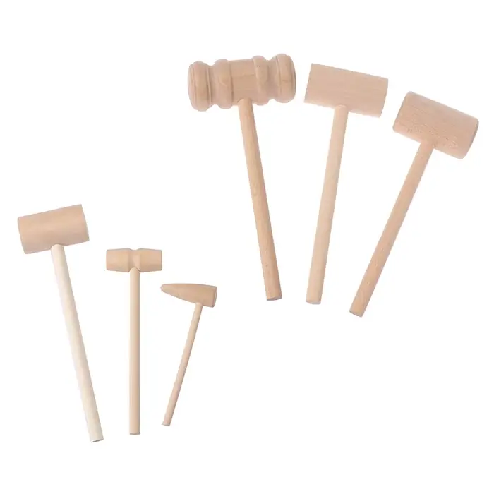 Marteau maillet en bois pour l'artisanat du cuir