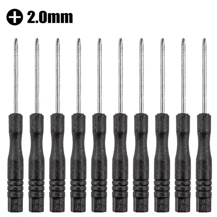 Mini tournevis 10 pièces 3.22 pouces petit Mini tournevis outil de réparation tournevis croisés à fe