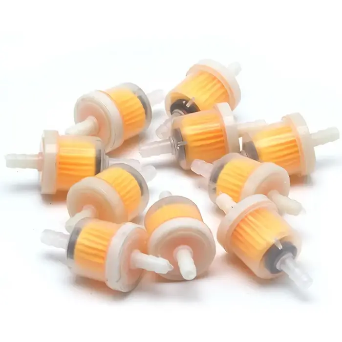 Universel 10 pièces/ensemble 6mm tuyau moto essence gaz carburant essence filtre à huile pour Scoote