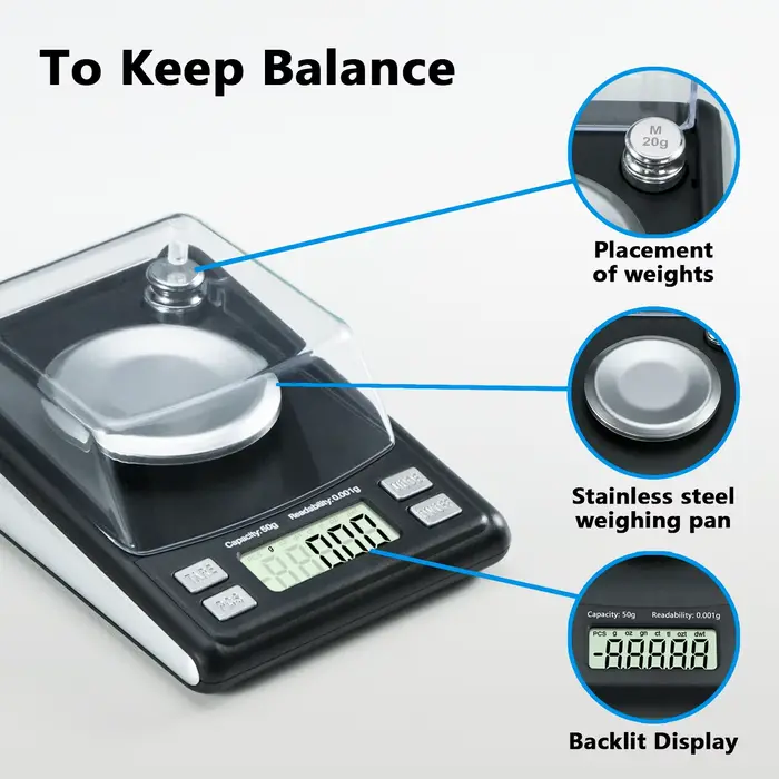 Balance de précision 50/0