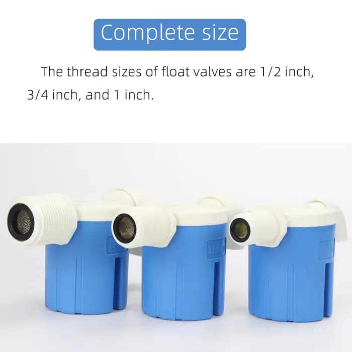 Vanne à flotteur entièrement automatique
