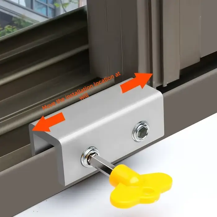 Verrou de sécurité réglable pour fenêtre