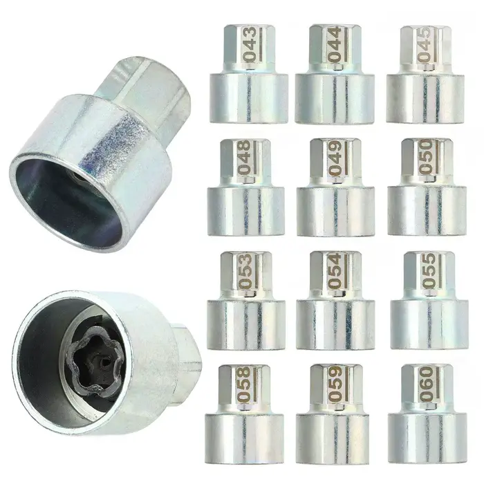Extracteur d'écrou de vis antivol de roue, pour BMW série 1 3 5 6 7 X1 X2 X3 X4 X5 X6 Z4, clé de ver