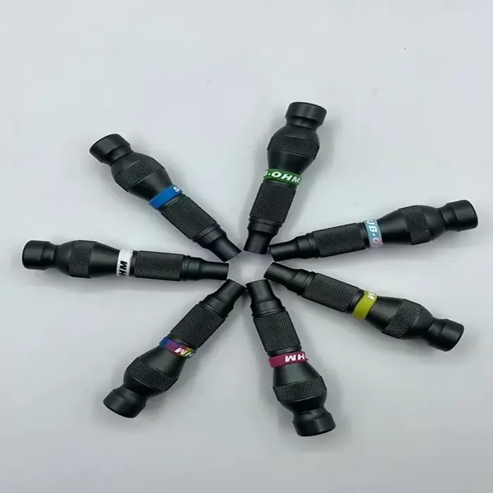 Poignée de précision en alliage d'aluminium pour tige, embouts de 1/4 pouces, Mini tournevis confort