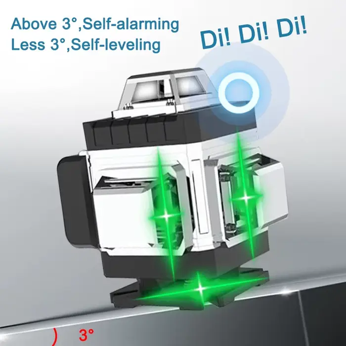 Niveau Laser 16/12/8 lignes 3D/4D