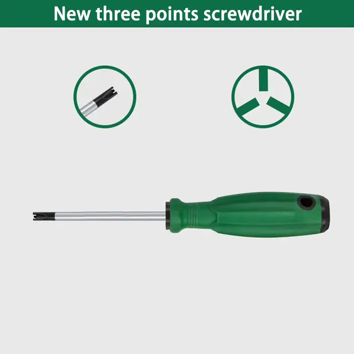 Tournevis spécial, outils manuels, tournevis de forme spéciale triangulaire/U/Y/tournevis croisés in