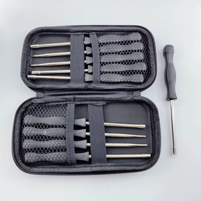 Kit d'outils de réglage du carburateur 10 pièces pour moteurs à 2 temps – Compatible avec les tronço